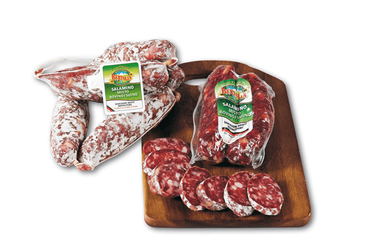 Maison Bertolin - Saucisse Traditionnelle Bœuf/Porc - Vallée d'Aoste Gourmande